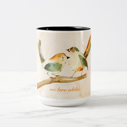 双生児は一人もいない ツートーンマグカップ (中央)