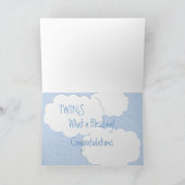 双生児カード カード (内部)