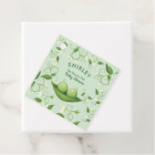 双生児シャワー男女兼用の2匹のエンドウ フェイバータグ (インサイチュ)