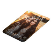 双生児ダブル卒業写真のお知らせ マグネット (左側)