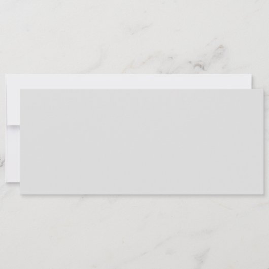 双生児女の子及び男の子の誕生の発表 案内状 (裏面)