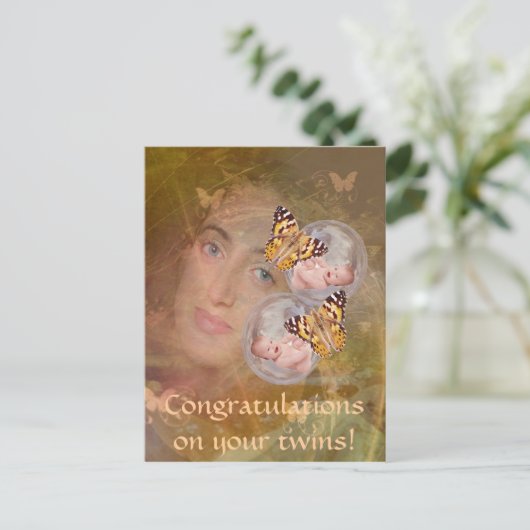 双生児素晴らしだ ポストカード (スタンド正面)