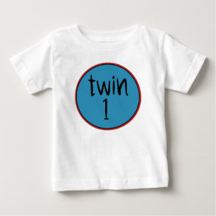 双生児1 ベビーTシャツ