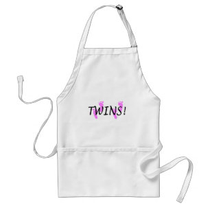 双生児(ピンクの足) スタンダードエプロン
