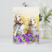 双生犬 出欠カード (スタンド正面)