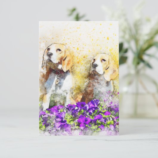 双生犬 出欠カード (スタンド正面)