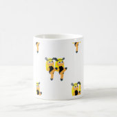 双生絵文字 コーヒーマグカップ (中央)