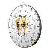 双生絵文字 ダーツボード (正面右)