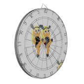 双生絵文字 ダーツボード (正面左)