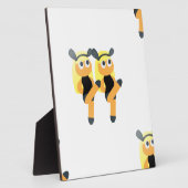 双生絵文字 フォトプラーク (側面)