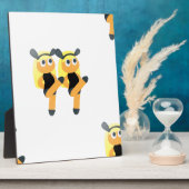 双生絵文字 フォトプラーク (側面)