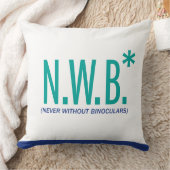 双眼鏡を使わずに クッション (ブランケット)