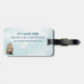 双眼鏡クルージング ラゲッジタグ (裏面横)