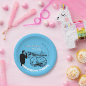 双眼鏡シルボート70thバースデーパーティーPプレート ペーパープレート (パーティー)