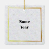 双眼鏡縁ど付き米国パトロールオーナメント セラミックオーナメント (裏面)