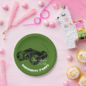 双眼鏡70thバースデーパーティー紙プレート ペーパープレート (パーティー)