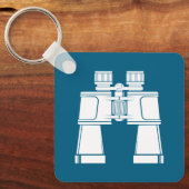 双眼鏡 キーホルダー (正面)