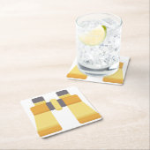 双眼鏡 スクエアペーパーコースター (インサイチュ)