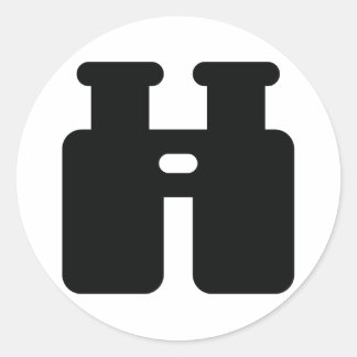 双眼鏡 ラウンドシール