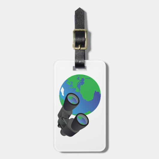 双眼鏡 ラゲッジタグ (正面縦)