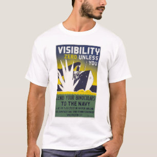双眼鏡- WPA --を貸さなければ可視性ゼロ Tシャツ