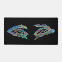 双竜の太陽追跡 - 超現実絵画