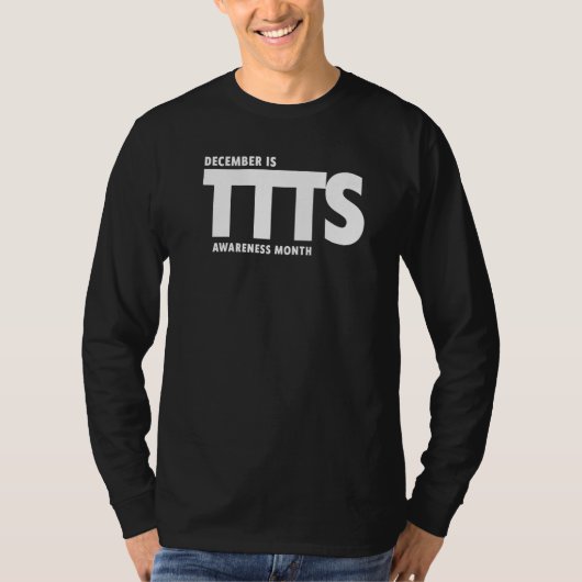 双胎間輸血症候群 TTTS啓発 Tシャツ (正面)