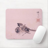 双雀,栖鳳スパロウ,セイハウ,アー日本のト マウスパッド (マウス)