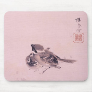 双雀,栖鳳スパロウ,セイハウ,アー日本のト マウスパッド