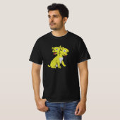 双頭の子犬 Tシャツ (正面フル)