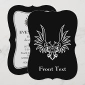 双頭の鷲 招待状 (正面/裏面)