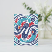 双魚 ポストカード (スタンド正面)