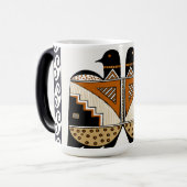 双鳥を真似る モーフィングマグカップ (正面左)