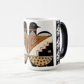 双鳥を真似る モーフィングマグカップ (正面右)