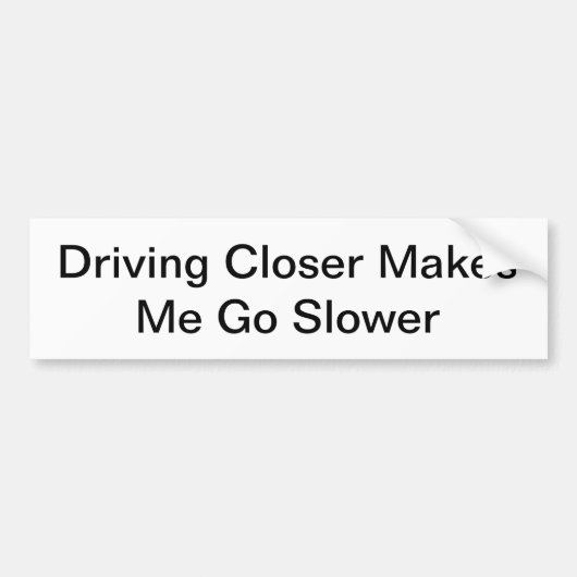 反いじめっ子のバンパーステッカー バンパーステッカー (正面)