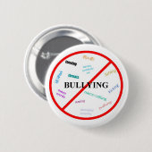 反いじめること 缶バッジ (正面&裏面)