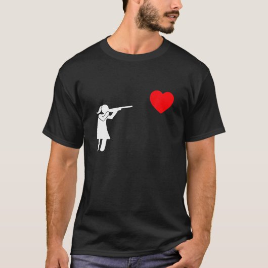 反おもしろいバレンタ独身のインデー Tシャツ (正面)
