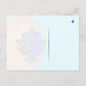 反りのあるハガキ縁どー付きスクリーン ポストカード (裏面)