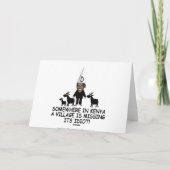 反オバマの村の馬鹿 カード (裏面)