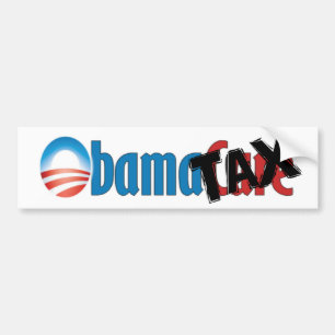 反オバマケア- ObamaTax バンパーステッカー