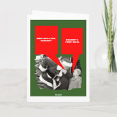 反オバマ大統領の幸せな休日 シーズンカード (裏面)