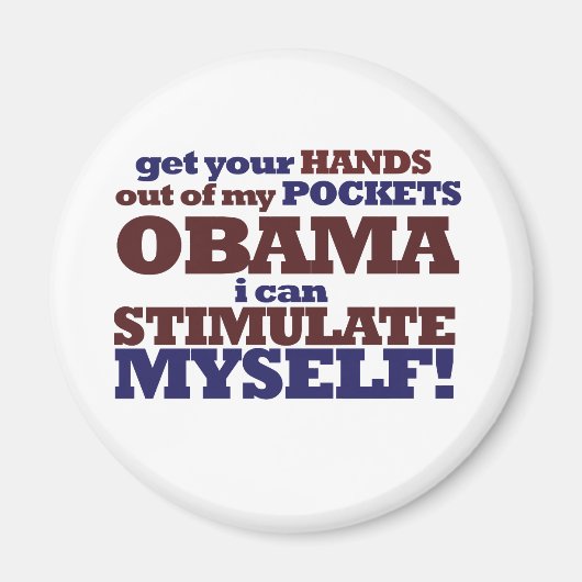 反オバマ集会 マグネット (正面)