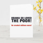 反オバマ カード (黄色い花)