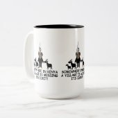 反オバマ ツートーンマグカップ (正面左)