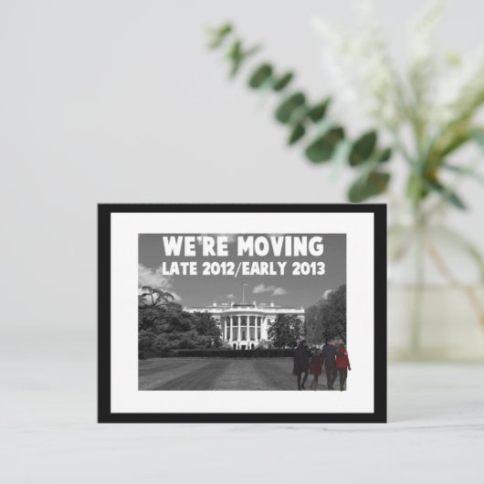 反オバマ ポストカード (スタンド正面)