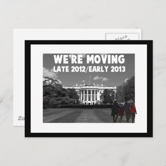 反オバマ ポストカード (正面/裏面)