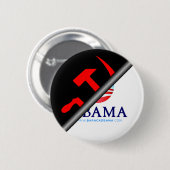 反オバマ-反社会主義者 缶バッジ (正面&裏面)
