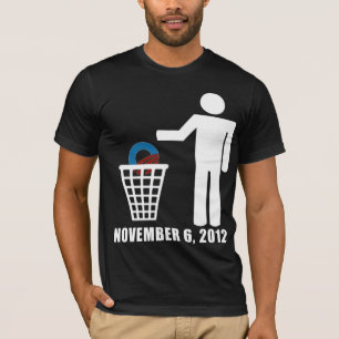 反オバマ-選挙2012年 Tシャツ