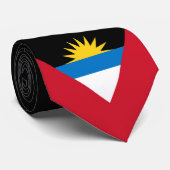 反カスタマイズグア・バーブーダ国旗のネクタイ ネクタイ (ロール)