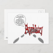 反キリストである必要があなたは反もし精神医学 ポストカード (正面/裏面)